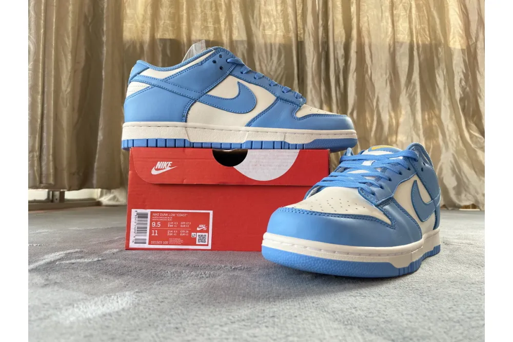 Reps StockX Shoes Nike SB Dunk Low Coast Blue DD1503-100??