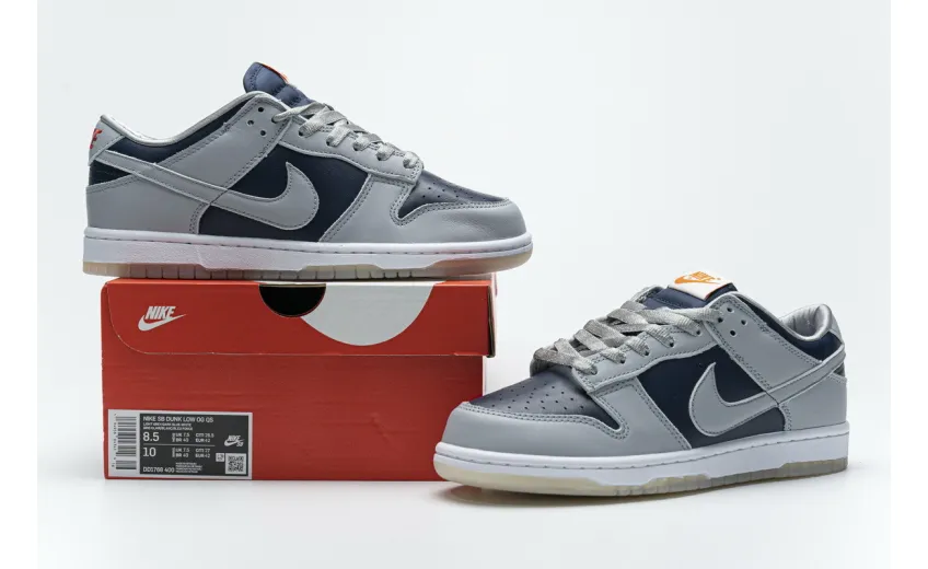 Reps StockX Shoes Nike Dunk Low College Navy Blue DD1768-400??