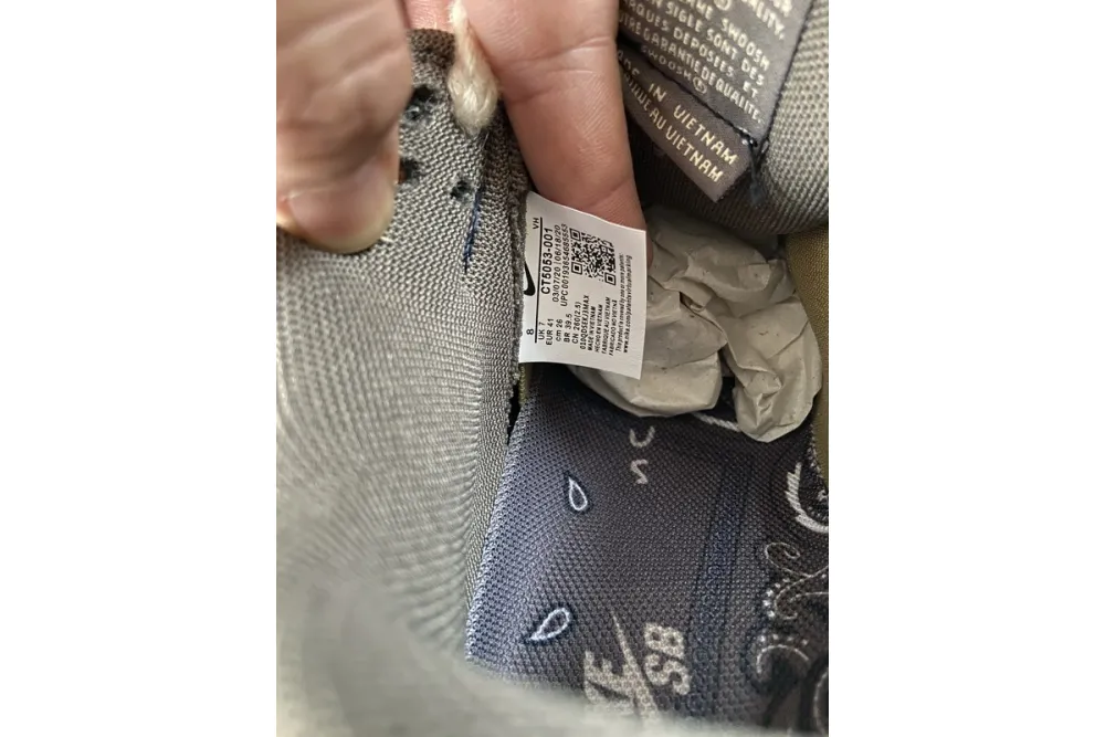 Reps StockX Shoes Travis Scott x Nike SB Dunk Low Cashew CT5053-001??