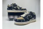 Reps StockX Shoes Travis Scott x Nike SB Dunk Low Cashew CT5053-001??