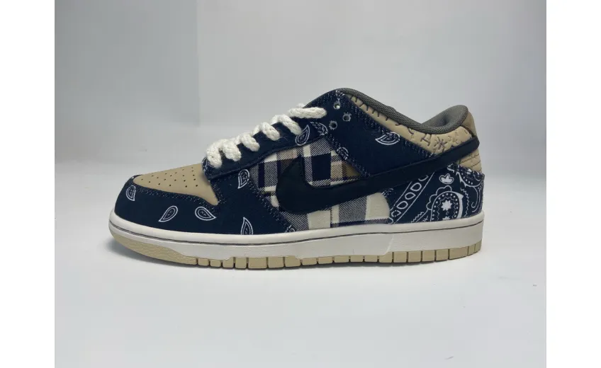 Reps StockX Shoes Travis Scott x Nike SB Dunk Low Cashew CT5053-001??