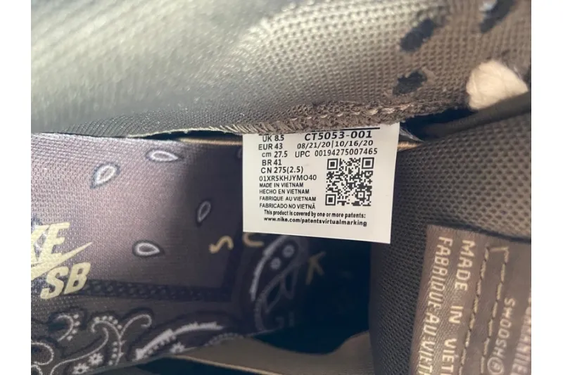 Reps StockX Shoes Travis Scott x Nike SB Dunk Low Cashew CT5053-001??