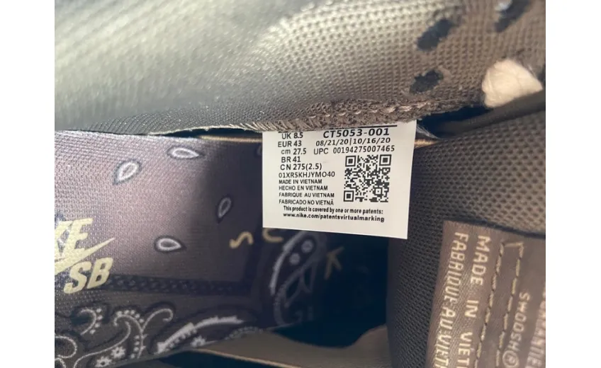 Reps StockX Shoes Travis Scott x Nike SB Dunk Low Cashew CT5053-001??
