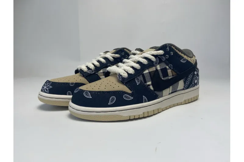 Reps StockX Shoes Travis Scott x Nike SB Dunk Low Cashew CT5053-001??