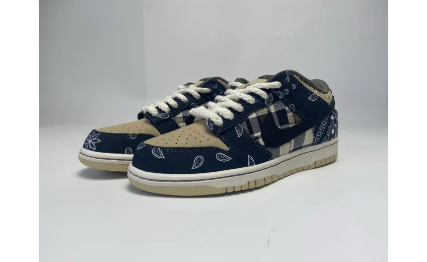 Reps StockX Shoes Travis Scott x Nike SB Dunk Low Cashew CT5053-001??