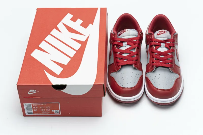 Reps StockX Shoes Nike Dunk Low Retro UNLV Gray Red DD1391-002??