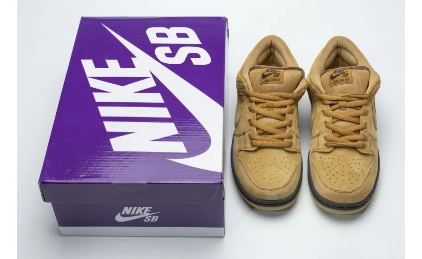 Reps StockX Shoes Nike SB Dunk Low Wheat Mocha BQ6817-204??