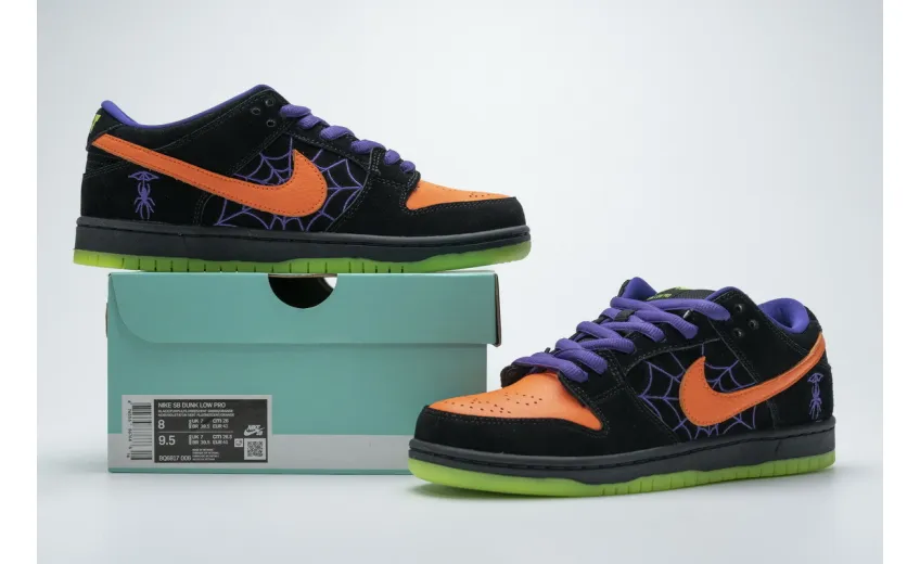 Reps StockX Shoes Nike SB Dunk Low Night Of Mischief BQ6817-006??