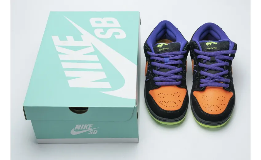 Reps StockX Shoes Nike SB Dunk Low Night Of Mischief BQ6817-006??