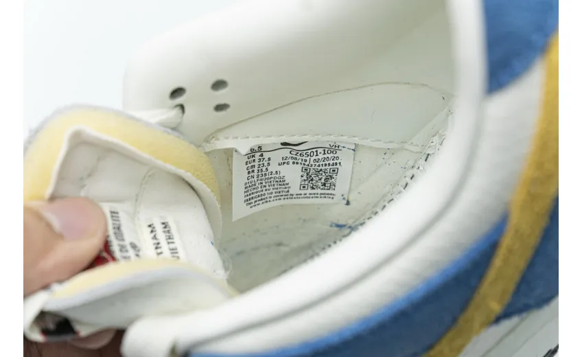 Reps StockX Shoes Kasina x Nike Dunk Low “80s Bus” Blue Gold CZ6501-100??