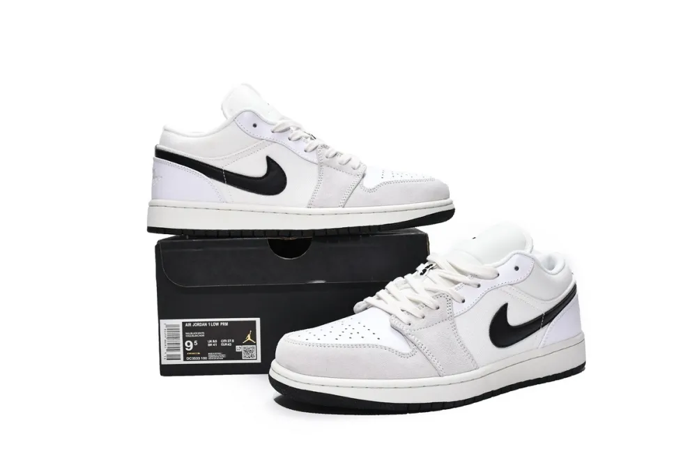 Reps StockX Shoes Air Jordan 1 Low BaiheiXiao Paris DC3533-100??