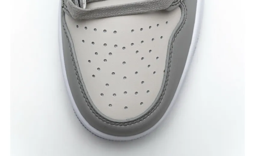 Reps StockX Shoes Dior x Air Jordan 1 Low Wolf Grey CN8608-002??