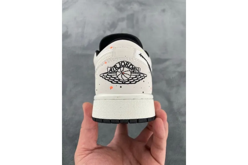 Reps StockX Shoes Air Jordan 1 Low SE Paint Splatter DH3295-100??