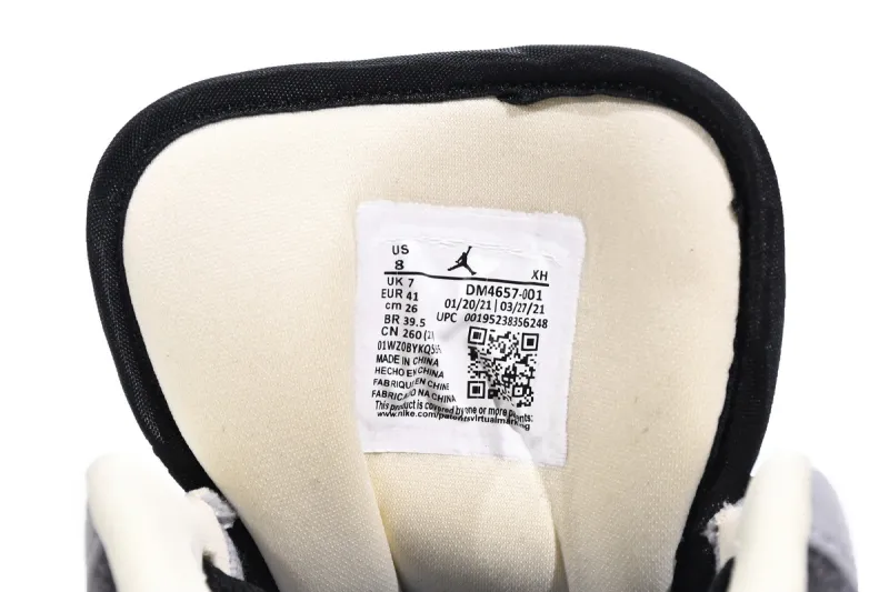 Reps StockX Shoes Air Jordan 1 Low SE Crater DM4657-001??