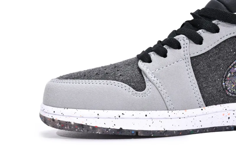 Reps StockX Shoes Air Jordan 1 Low SE Crater DM4657-001??