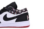 Reps StockX Shoes Air Jordan 1 Low Quai 54 White Black DM0095-106??
