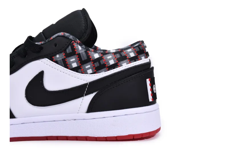 Reps StockX Shoes Air Jordan 1 Low Quai 54 White Black DM0095-106??