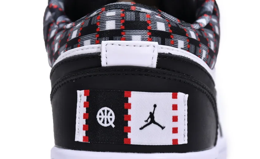 Reps StockX Shoes Air Jordan 1 Low Quai 54 White Black DM0095-106??