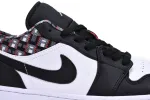 Reps StockX Shoes Air Jordan 1 Low Quai 54 White Black DM0095-106??