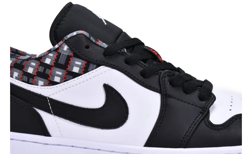 Reps StockX Shoes Air Jordan 1 Low Quai 54 White Black DM0095-106??