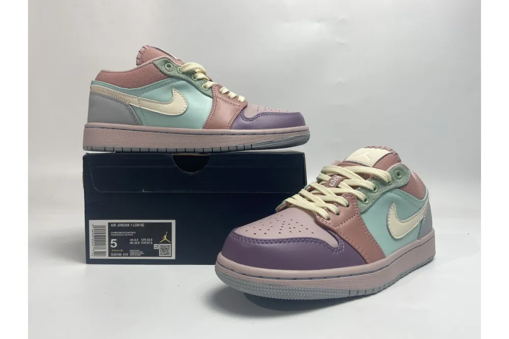Reps StockX Shoes Air Jordan 1 Low SE Champagne DJ5196-615??