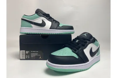  Air Jordan 1 Low Emerald Toe 553558-117 01