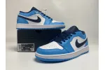 Reps StockX Shoes Air Jordan 1 Low UNC Blue 553558-144??