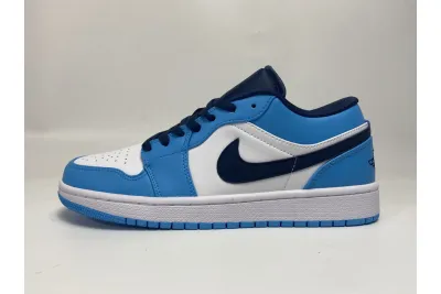  Air Jordan 1 Low UNC 553558-144 02