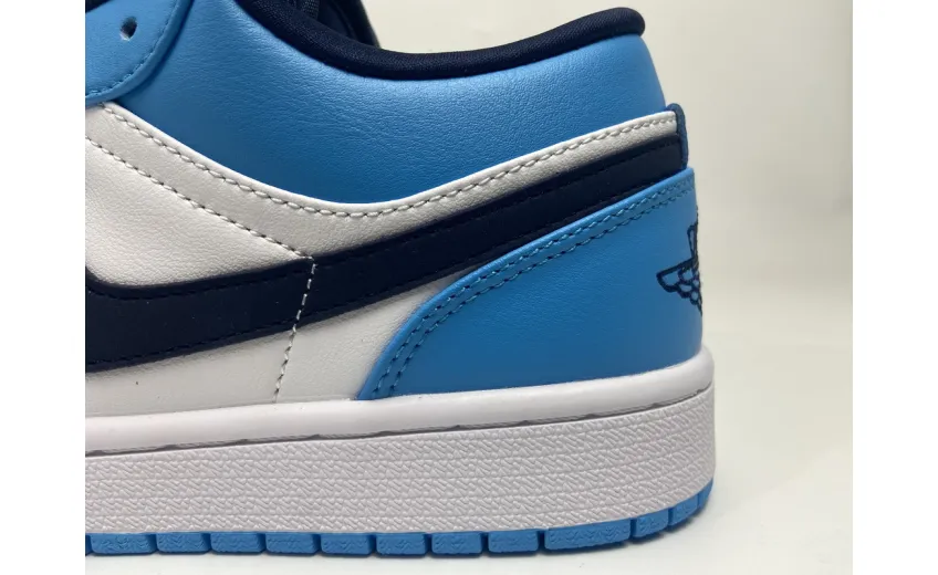 Reps StockX Shoes Air Jordan 1 Low UNC Blue 553558-144??