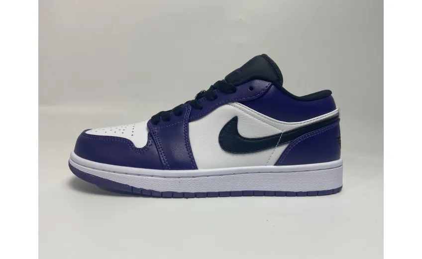  Air Jordan 1 Low Court Purple 553558-500