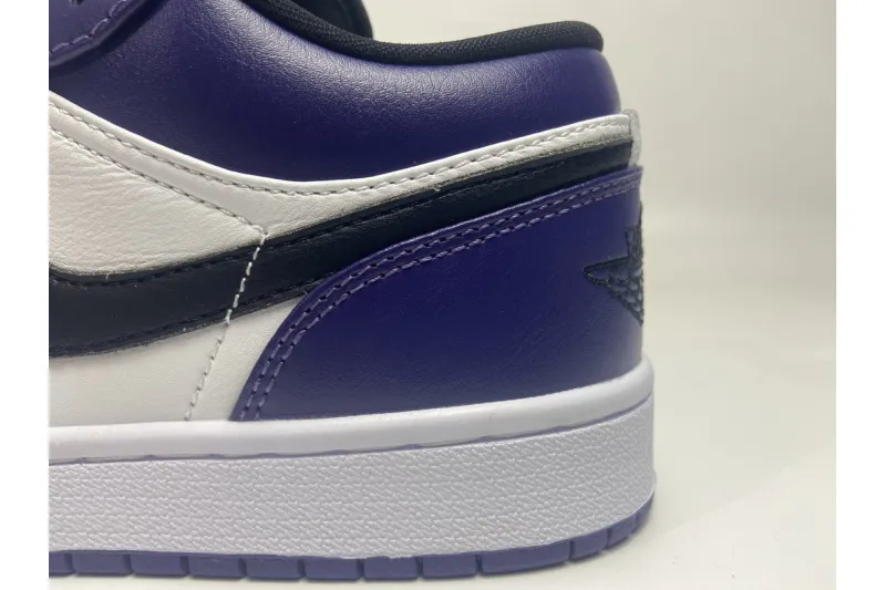 Reps StockX Shoes Air Jordan 1 Low Court Purple 553558-500??