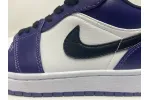 Reps StockX Shoes Air Jordan 1 Low Court Purple 553558-500??
