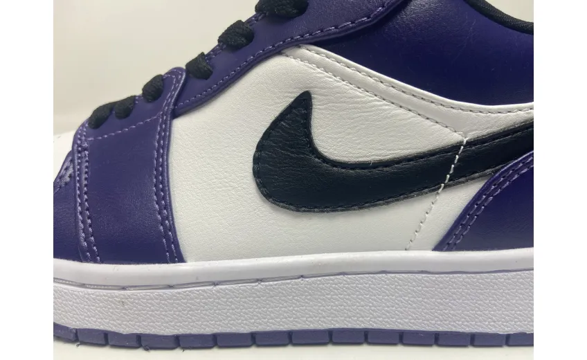 Reps StockX Shoes Air Jordan 1 Low Court Purple 553558-500??
