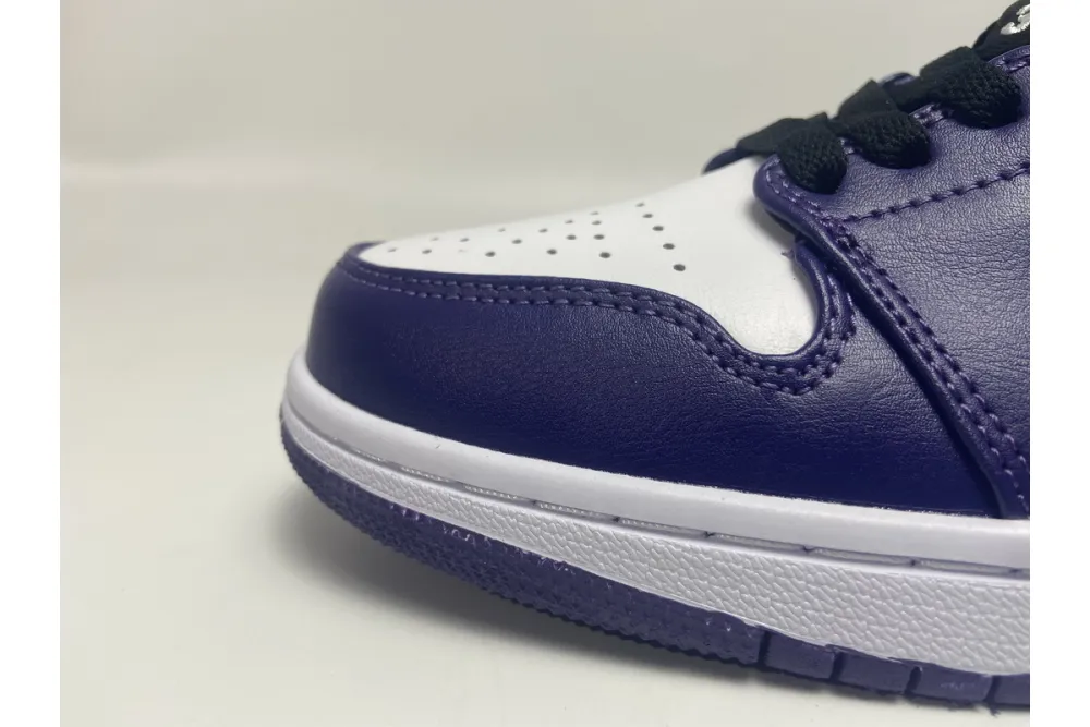 Reps StockX Shoes Air Jordan 1 Low Court Purple 553558-500??