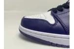 Reps StockX Shoes Air Jordan 1 Low Court Purple 553558-500??
