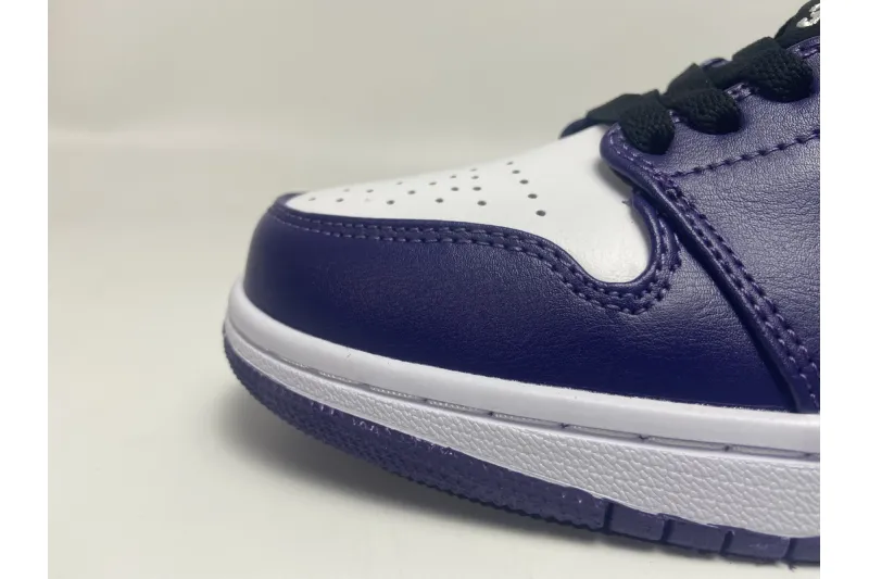 Reps StockX Shoes Air Jordan 1 Low Court Purple 553558-500??