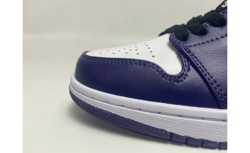 Reps StockX Shoes Air Jordan 1 Low Court Purple 553558-500??