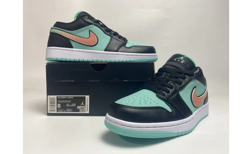 Reps StockX Shoes Air Jordan 1 Low SE Tropical Twist CK3022-301??