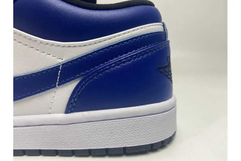 Reps StockX Shoes Air Jordan 1 Low Game Royal White Blue 553558-124??