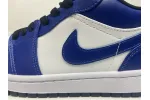 Reps StockX Shoes Air Jordan 1 Low Game Royal White Blue 553558-124??