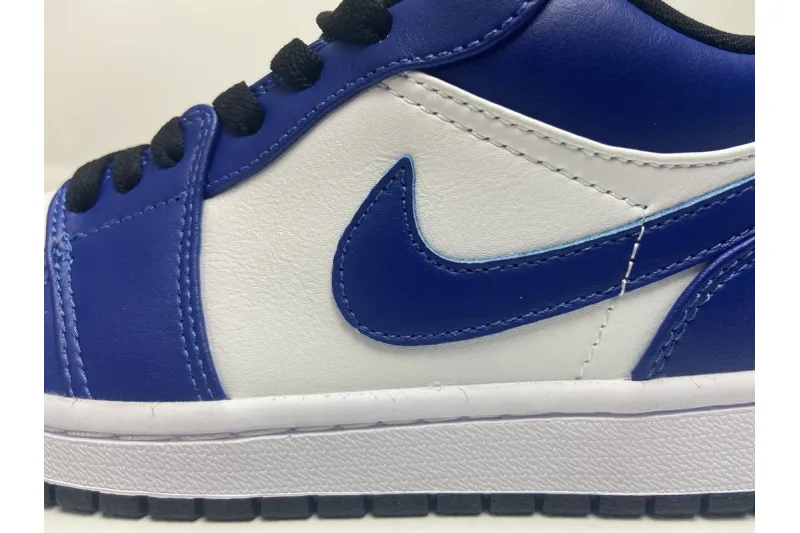 Reps StockX Shoes Air Jordan 1 Low Game Royal White Blue 553558-124??