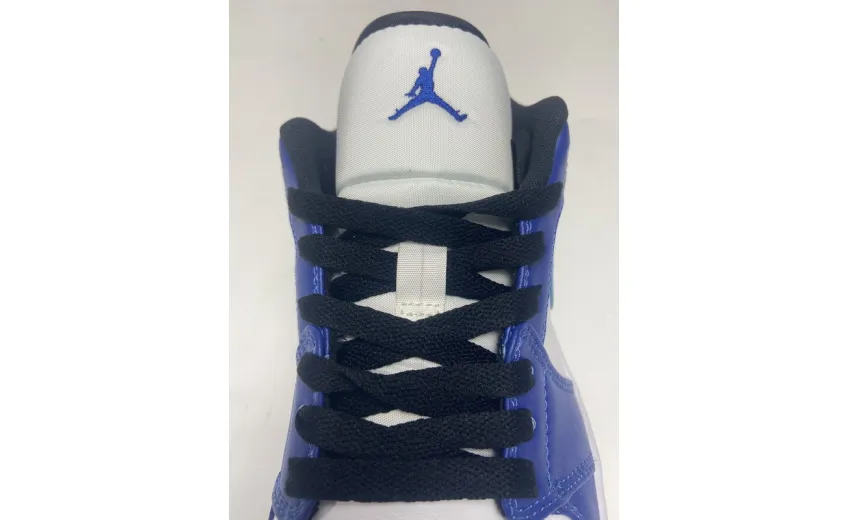 Reps StockX Shoes Air Jordan 1 Low Game Royal White Blue 553558-124??