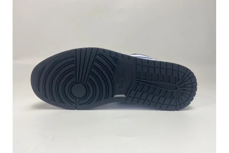 Reps StockX Shoes Air Jordan 1 Low Game Royal White Blue 553558-124??