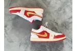 Reps StockX Shoes Air Jordan 1 Low SE“Spades” Gold DJ5185-100??