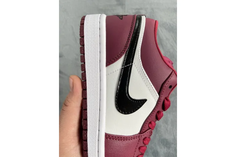Reps StockX Shoes Air Jordan 1 Low Noble Red 553558-604??