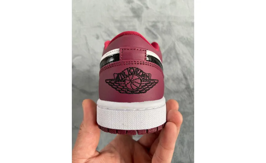 Reps StockX Shoes Air Jordan 1 Low Noble Red 553558-604??