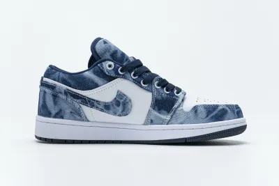  Air Jordan 1 Low SE Washed Denim CZ8455-100 02
