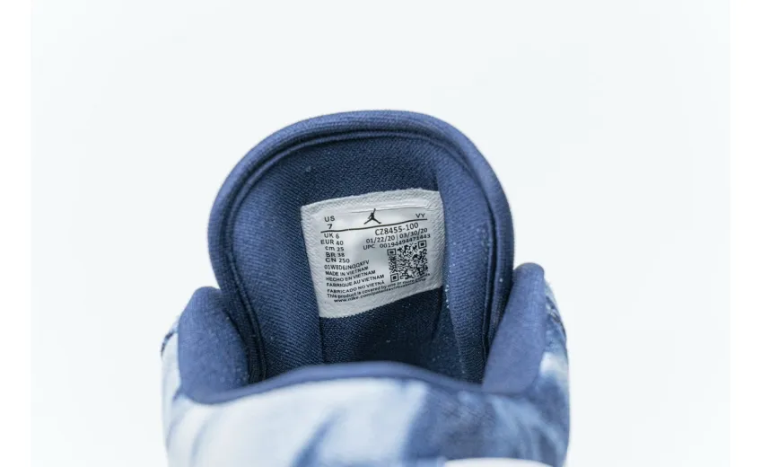 Reps StockX Shoes Air Jordan 1 Low SE Washed Denim CZ8455-100??
