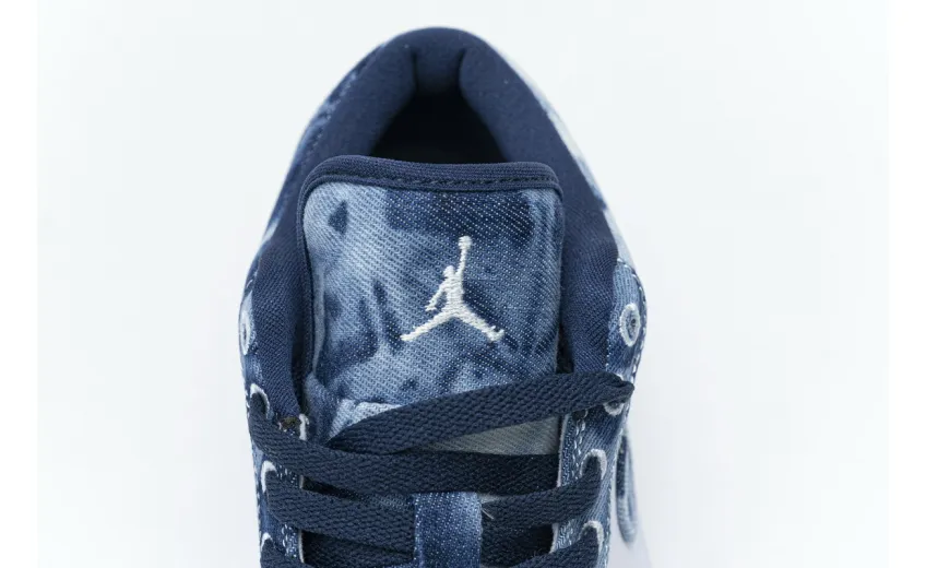 Reps StockX Shoes Air Jordan 1 Low SE Washed Denim CZ8455-100??