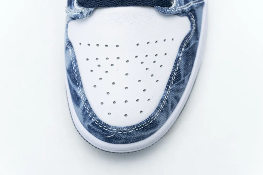 Reps StockX Shoes Air Jordan 1 Low SE Washed Denim CZ8455-100??